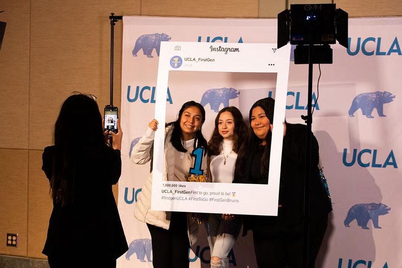 @UCLA_FirstGen instagram photo booth